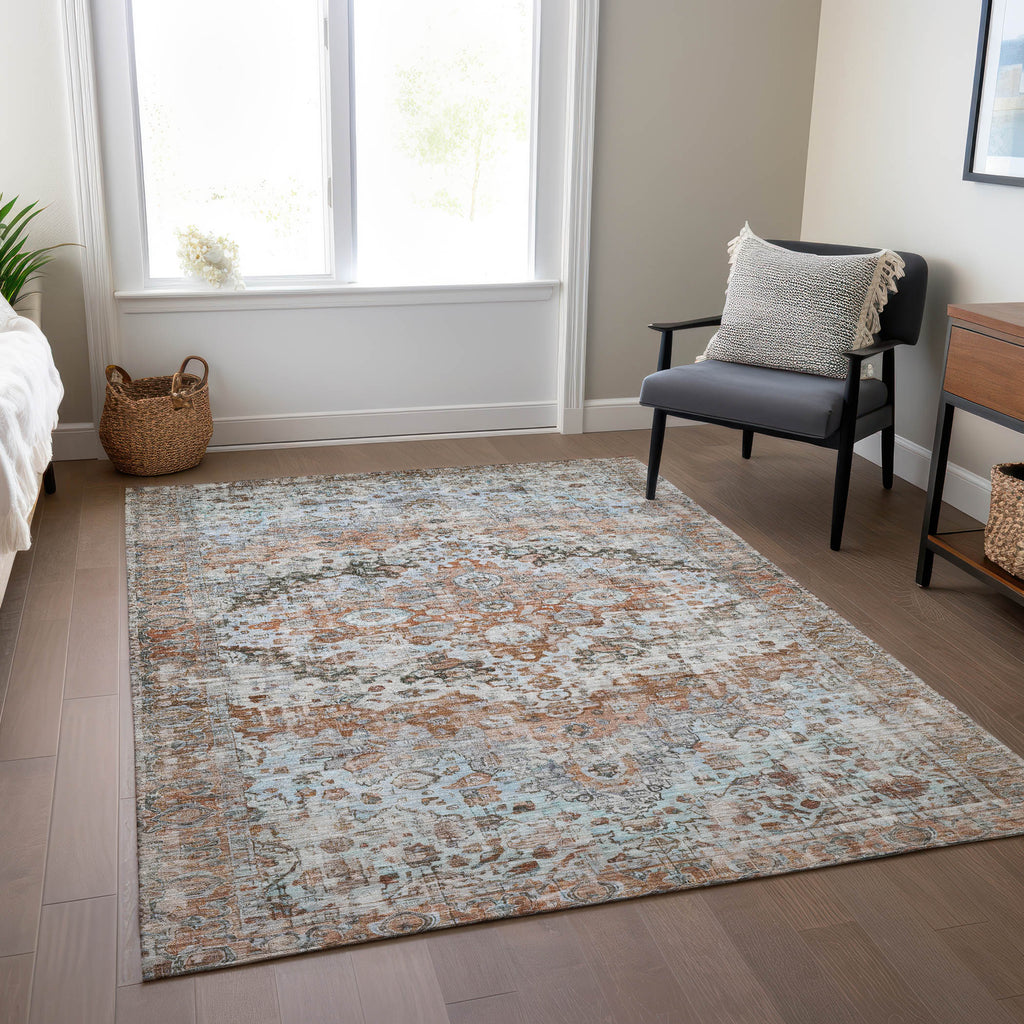 addison chantille acn1755 paprika rug