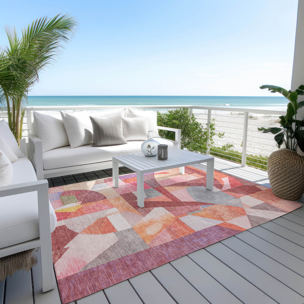 addison chantille acn1757 paprika rug