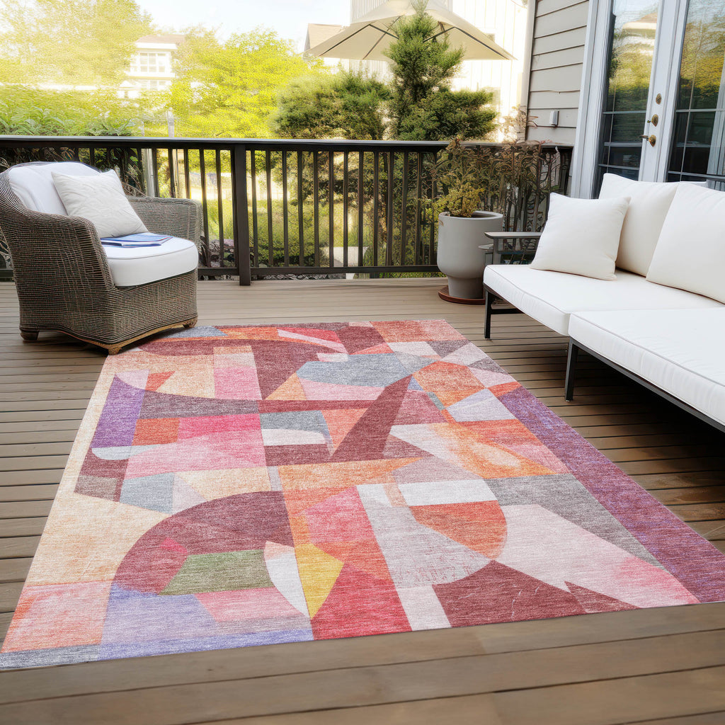 addison chantille acn1757 paprika rug