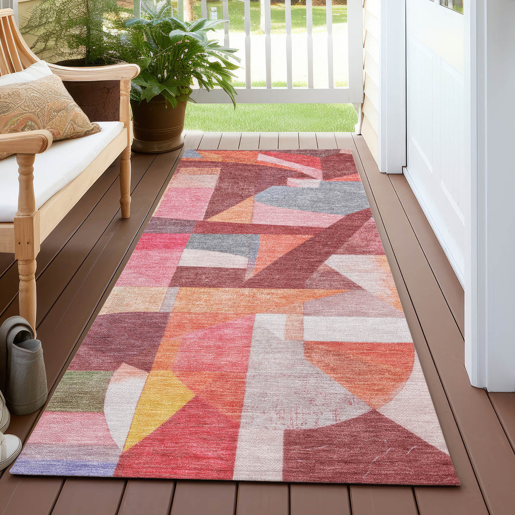 addison chantille acn1757 paprika rug