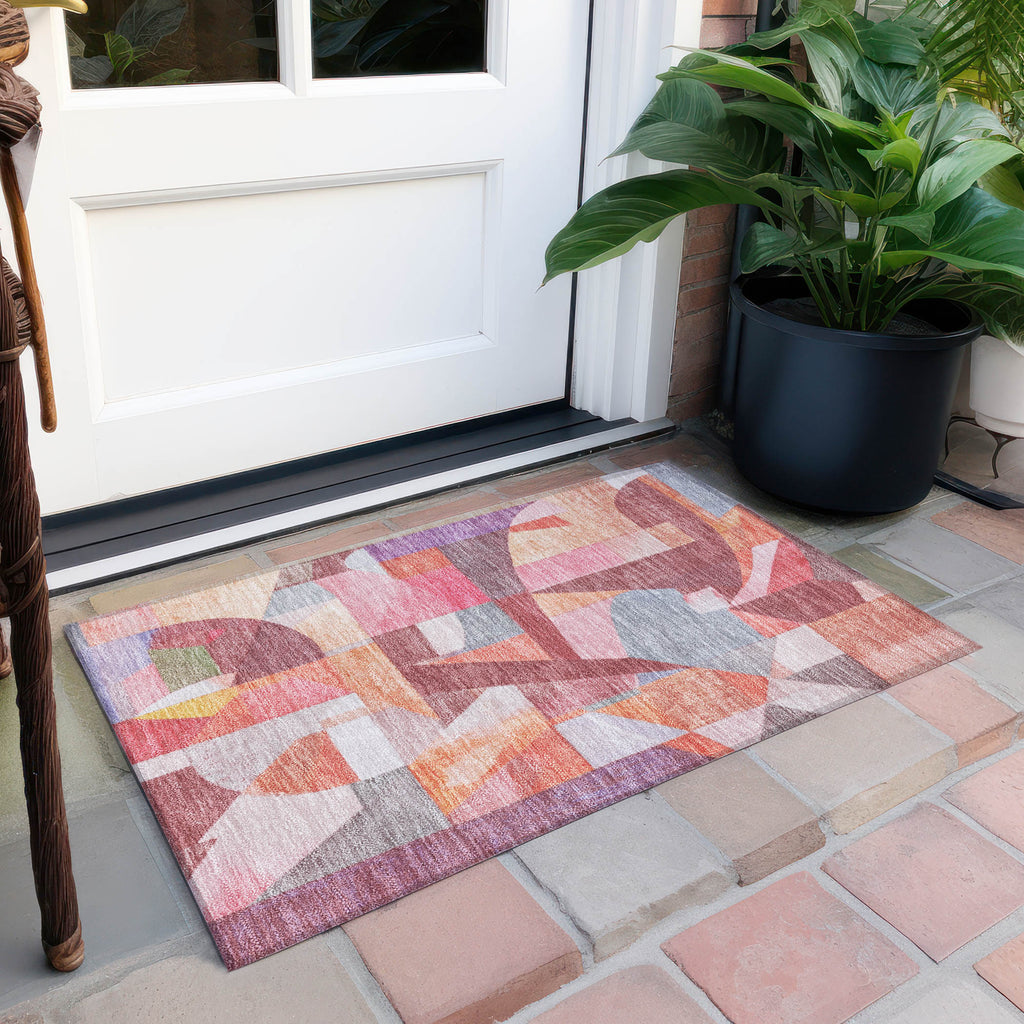 addison chantille acn1757 paprika rug