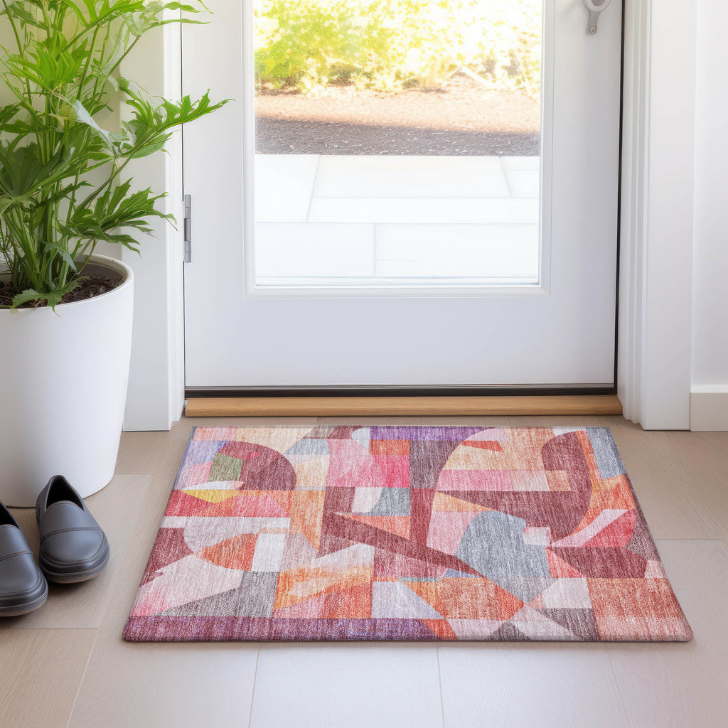 addison chantille acn1757 paprika rug