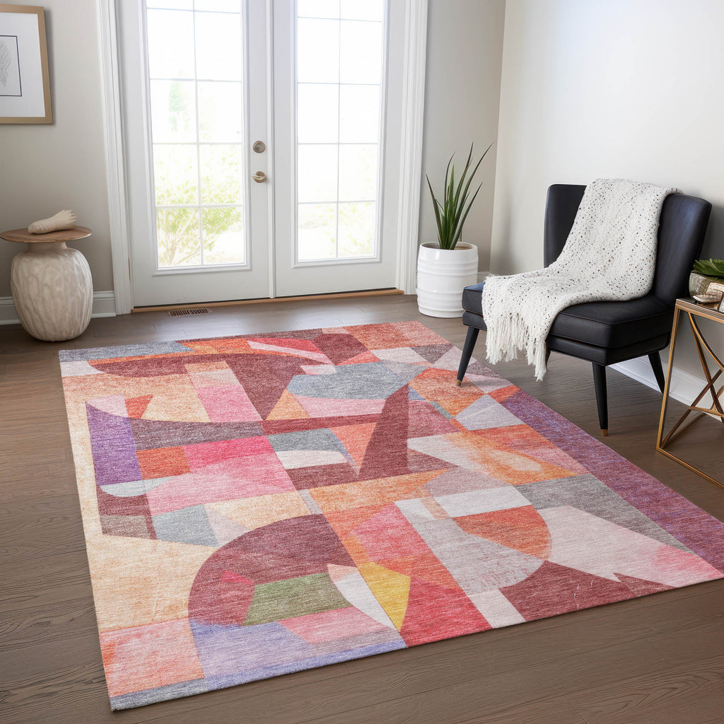 addison chantille acn1757 paprika rug