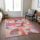 addison chantille acn1757 paprika rug
