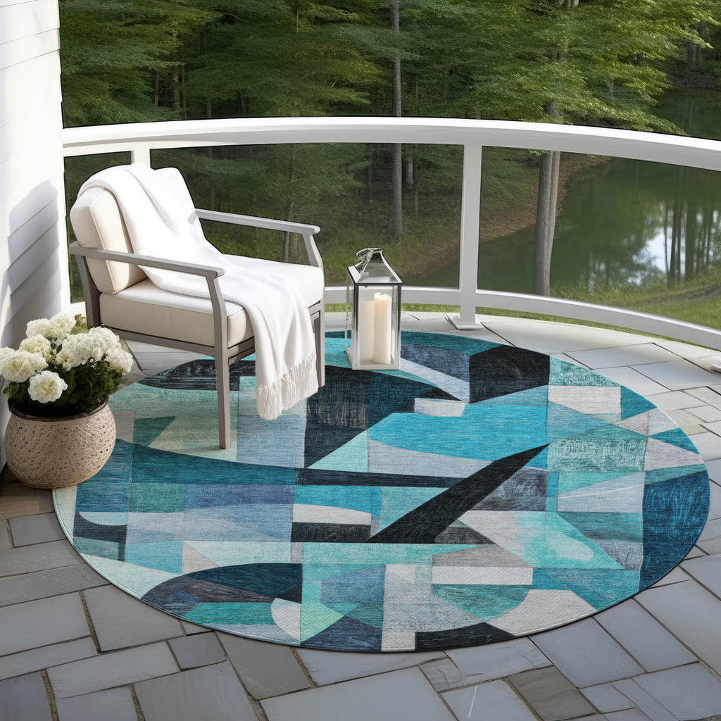 addison chantille acn1757 teal rug