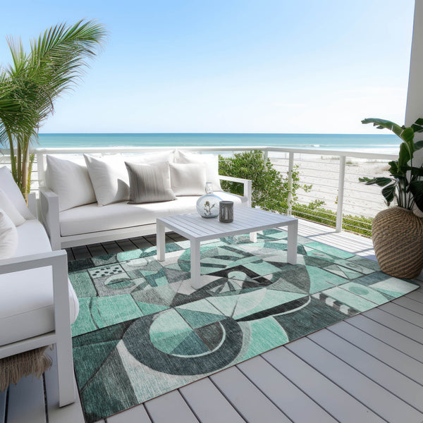 addison chantille acn1758 teal rug