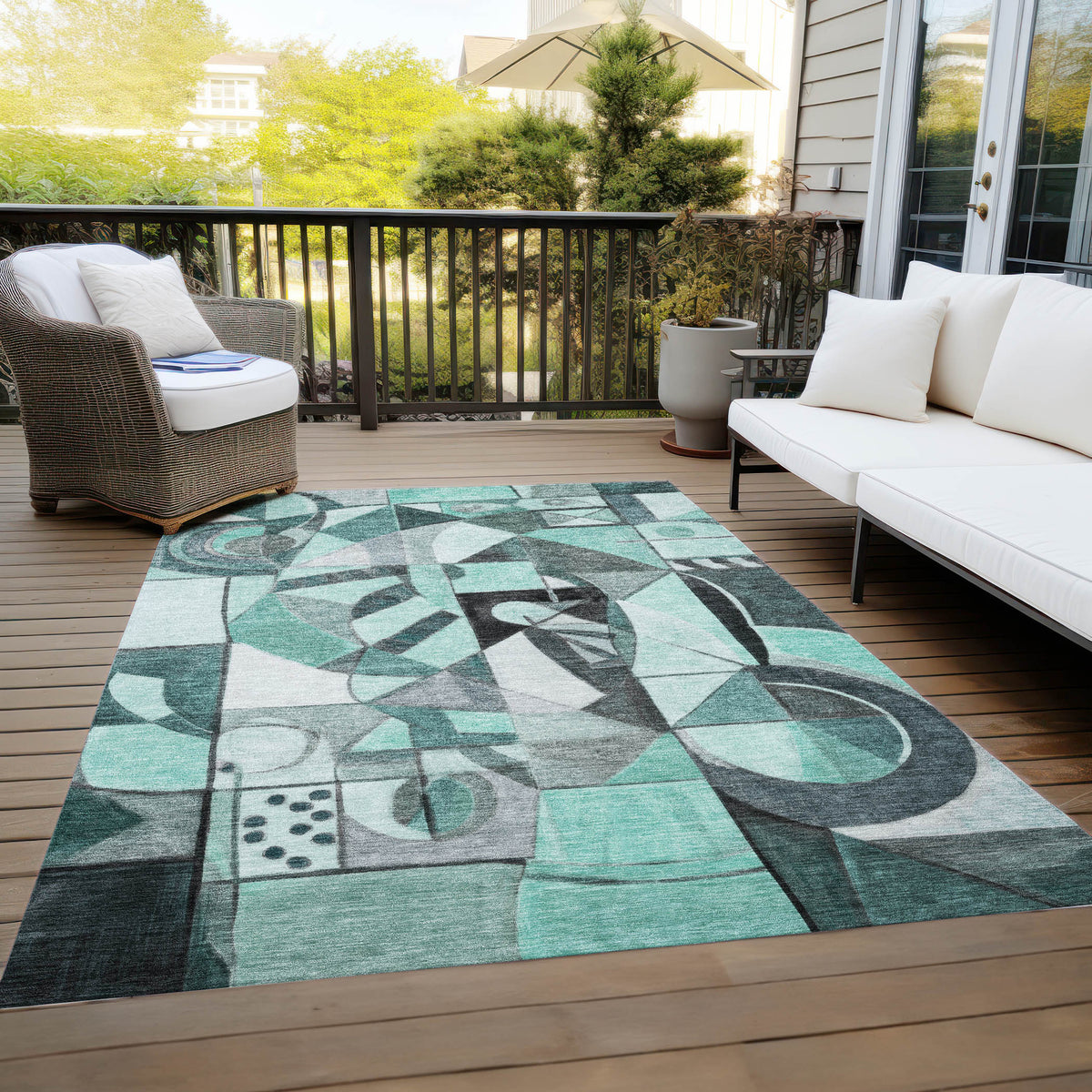 addison chantille acn1758 teal rug