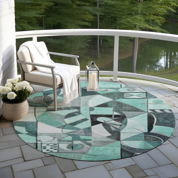 addison chantille acn1758 teal rug