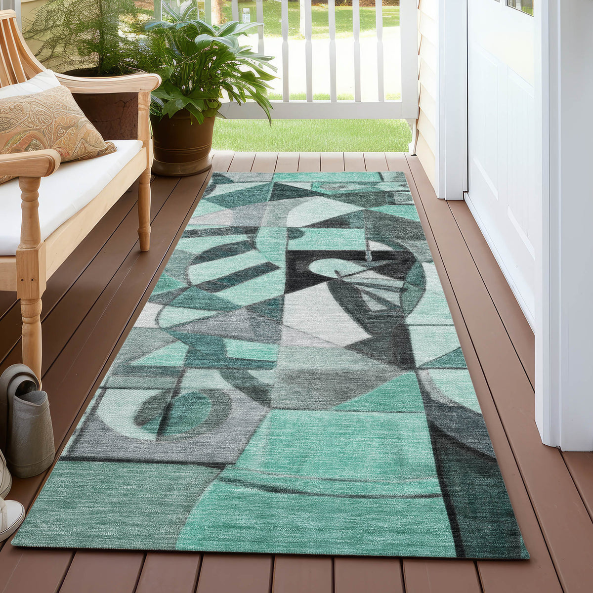 addison chantille acn1758 teal rug