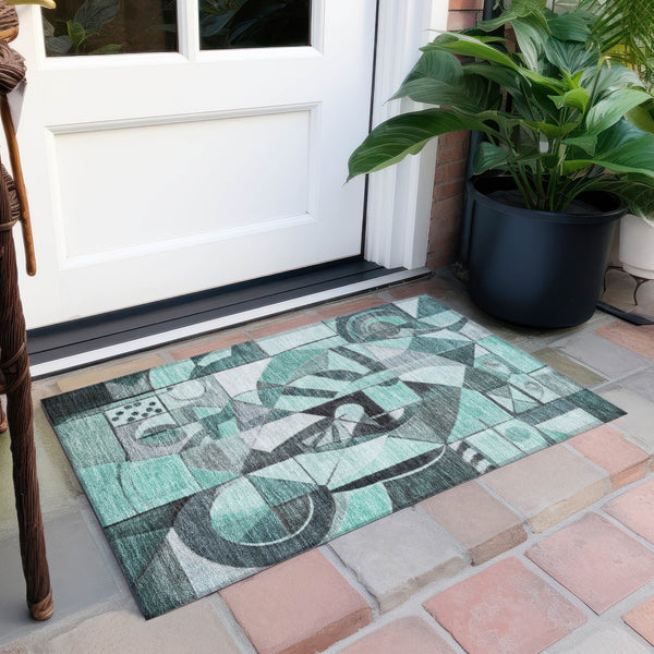 addison chantille acn1758 teal rug