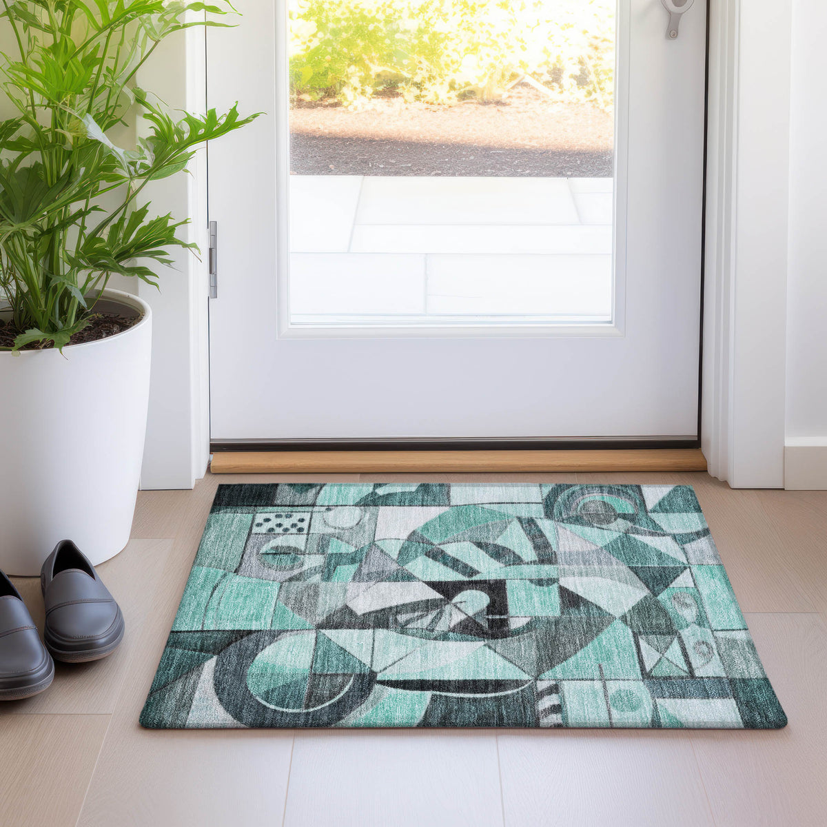 addison chantille acn1758 teal rug