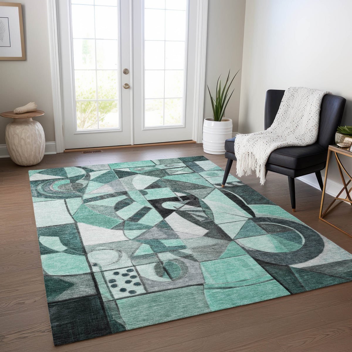 addison chantille acn1758 teal rug