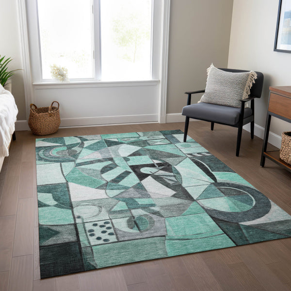 addison chantille acn1758 teal rug