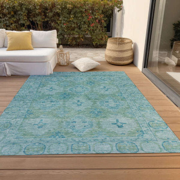 addison chantille acn1760 teal rug