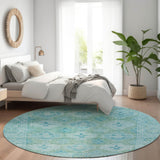 addison chantille acn1760 teal rug