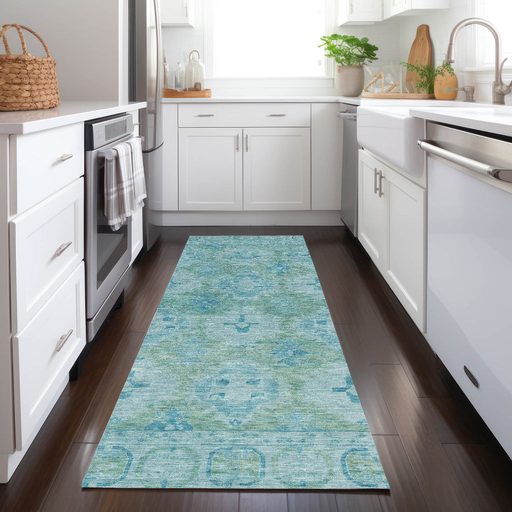addison chantille acn1760 teal rug