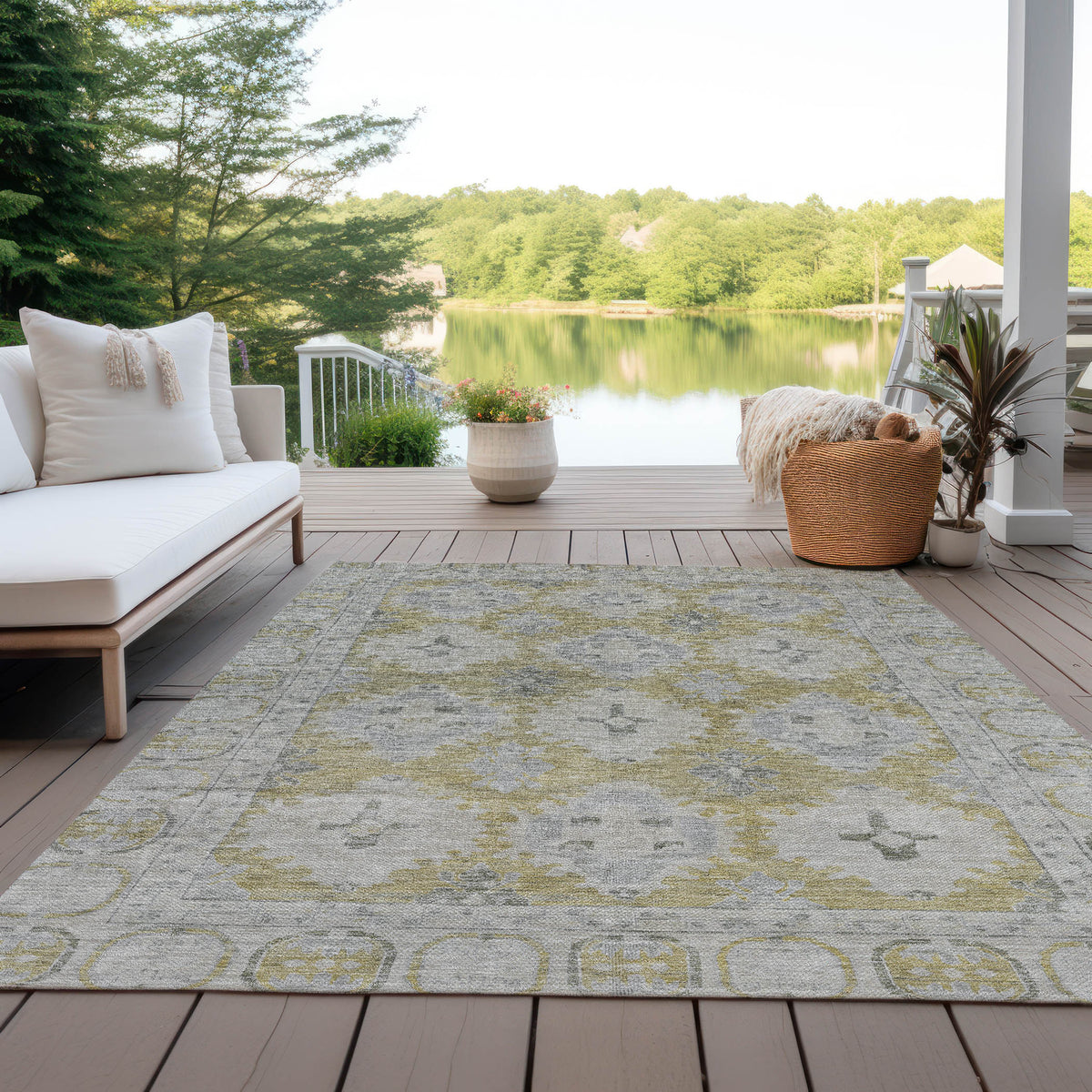 addison chantille acn1760 wheat rug