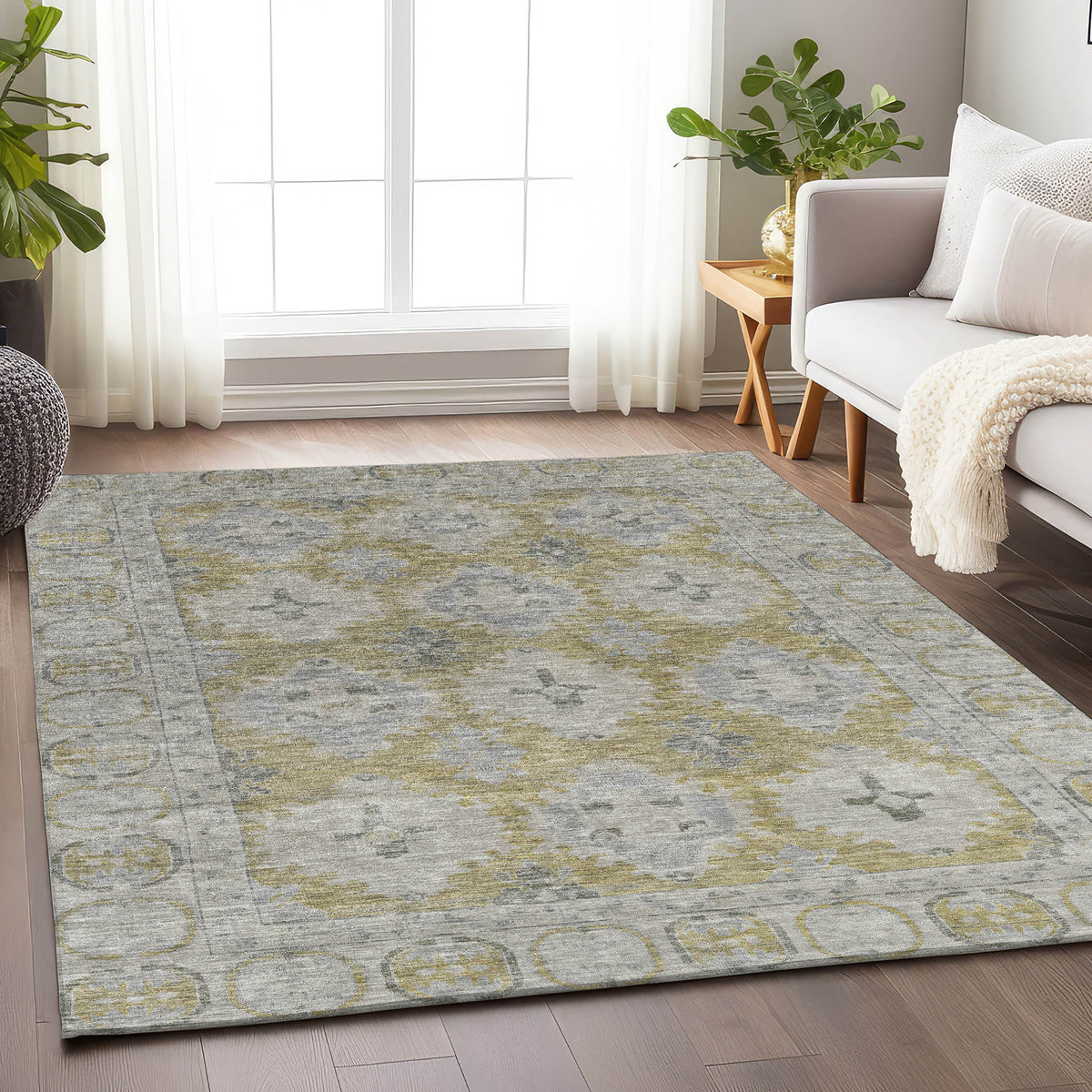 addison chantille acn1760 wheat rug