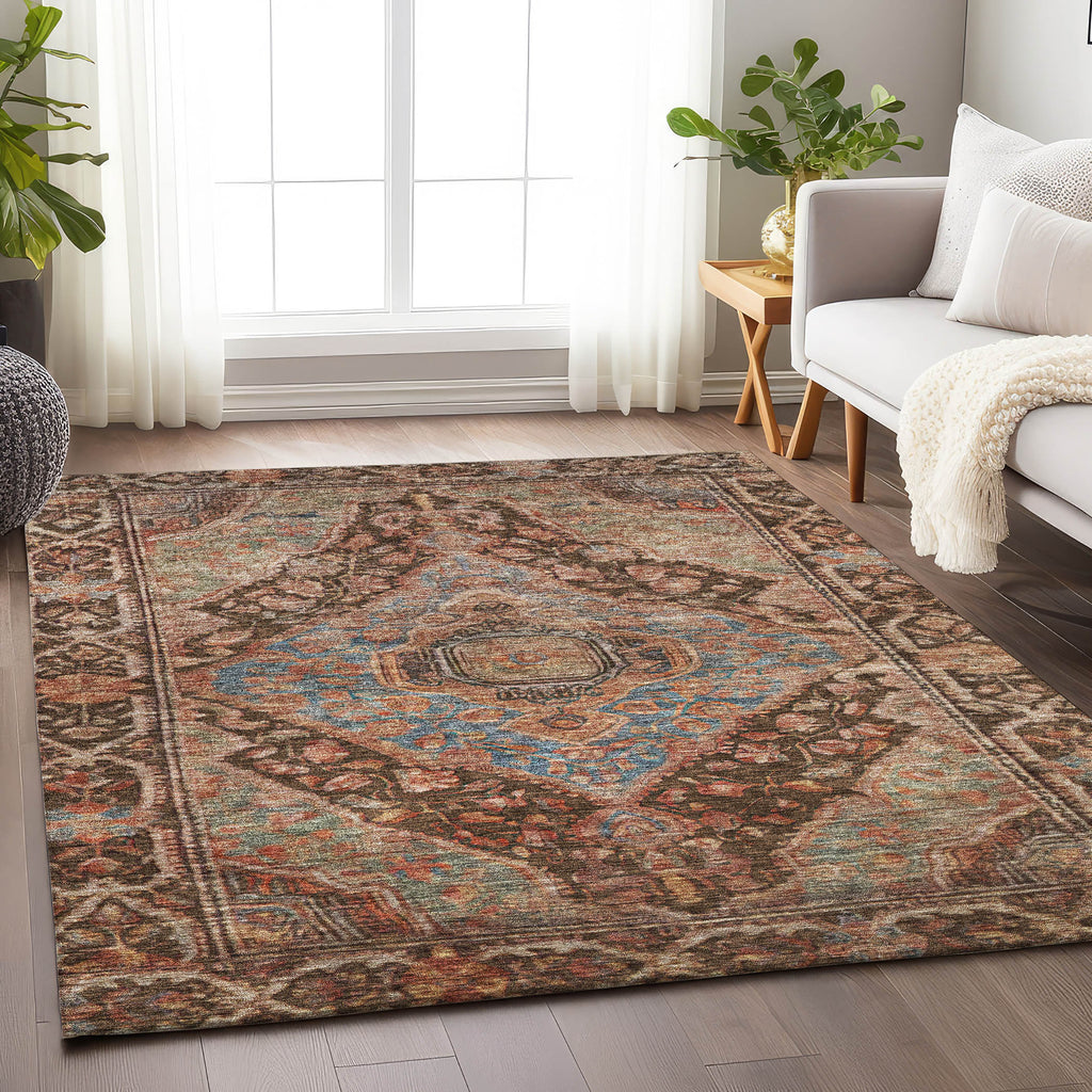 addison chantille acn1761 chocolate rug