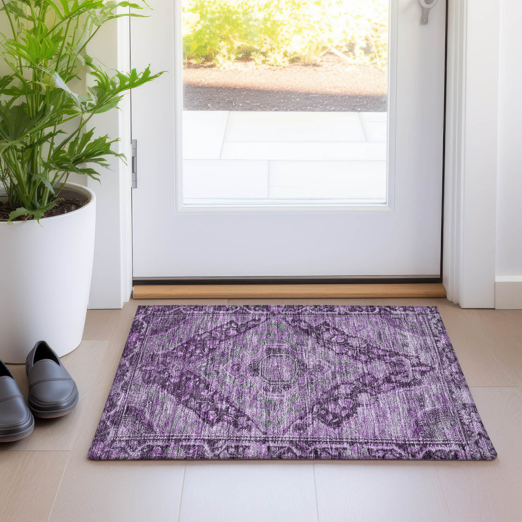 addison chantille acn1761 eggplant rug