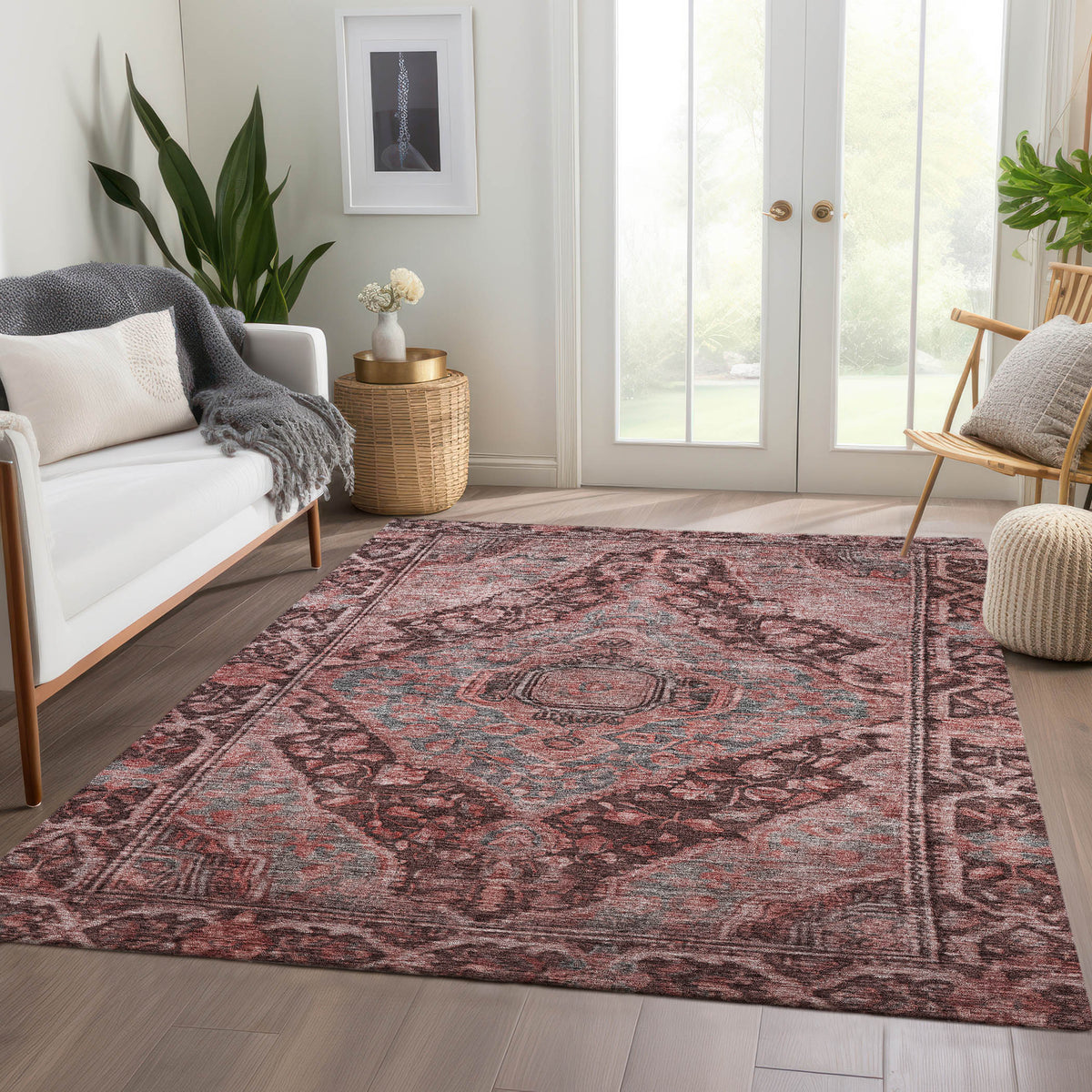 addison chantille acn1761 paprika rug