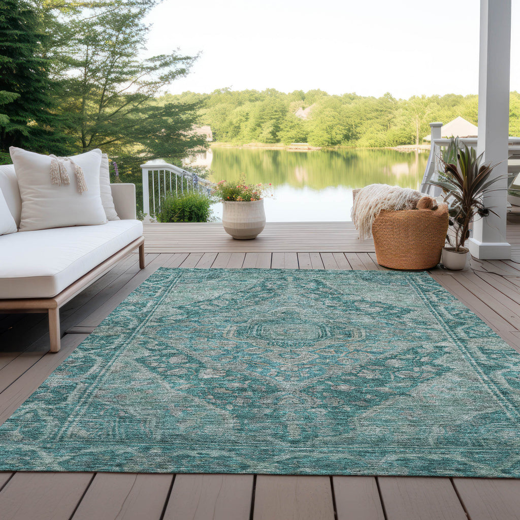 addison chantille acn1761 teal rug