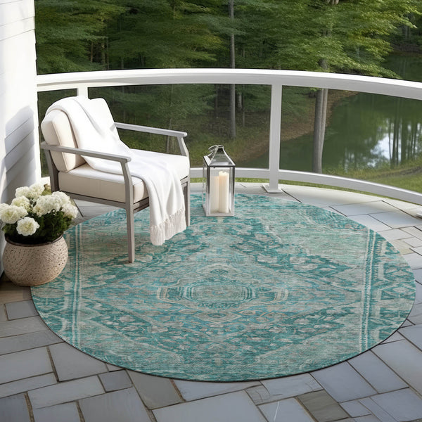 addison chantille acn1761 teal rug