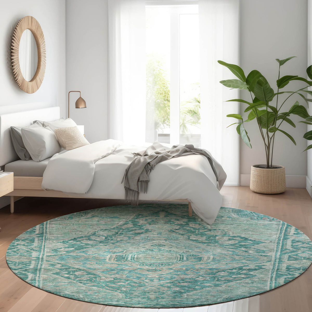 addison chantille acn1761 teal rug