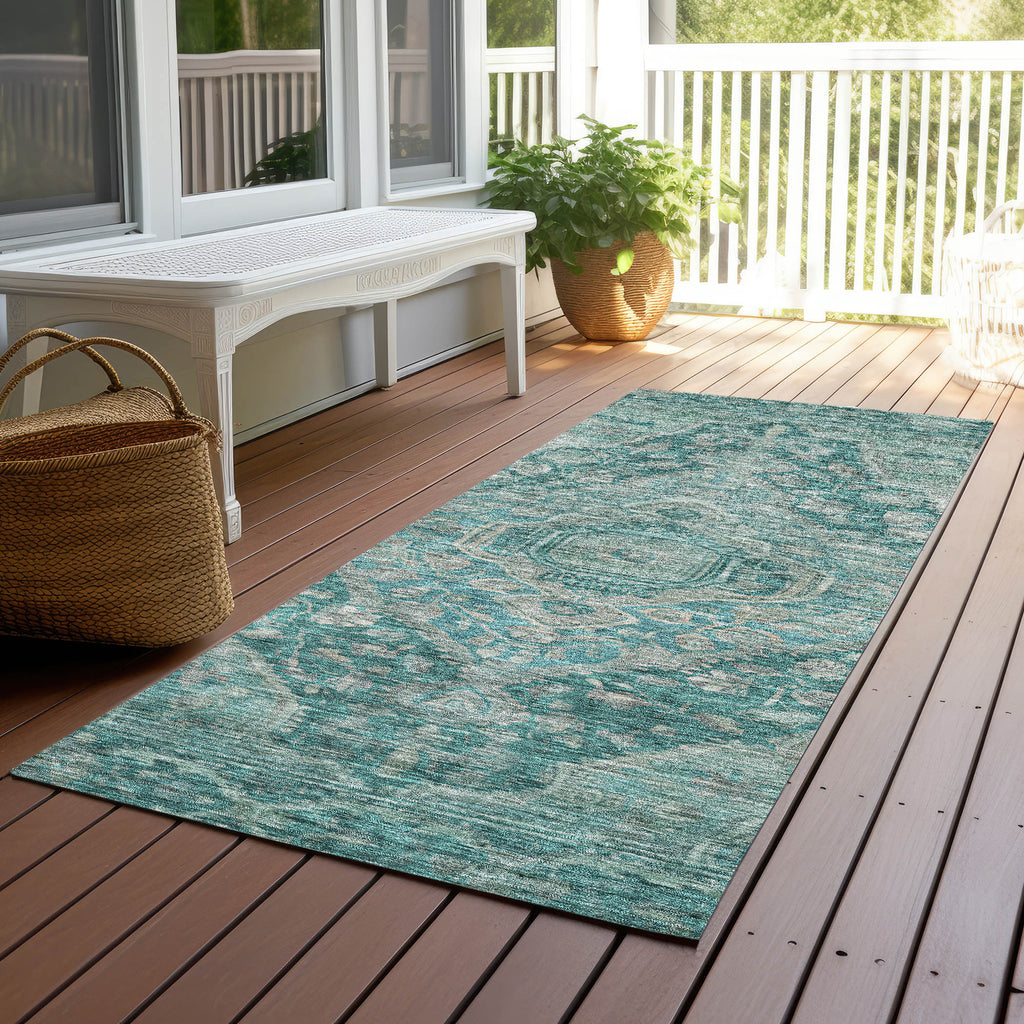 addison chantille acn1761 teal rug