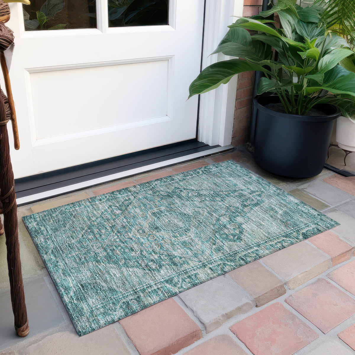 addison chantille acn1761 teal rug