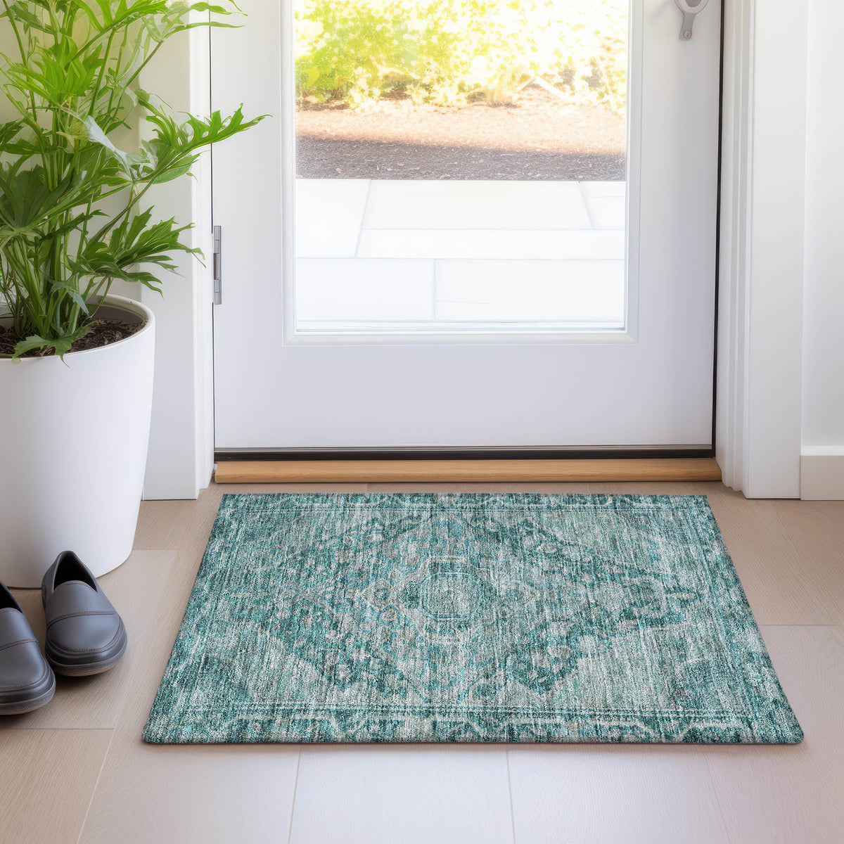 addison chantille acn1761 teal rug