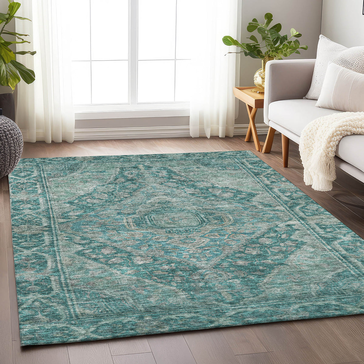 addison chantille acn1761 teal rug