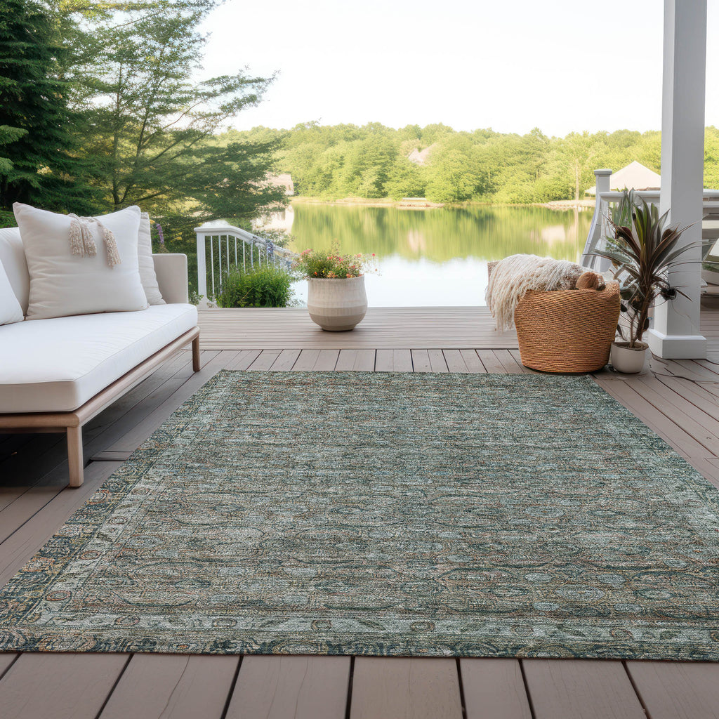 addison chantille acn1762 teal rug
