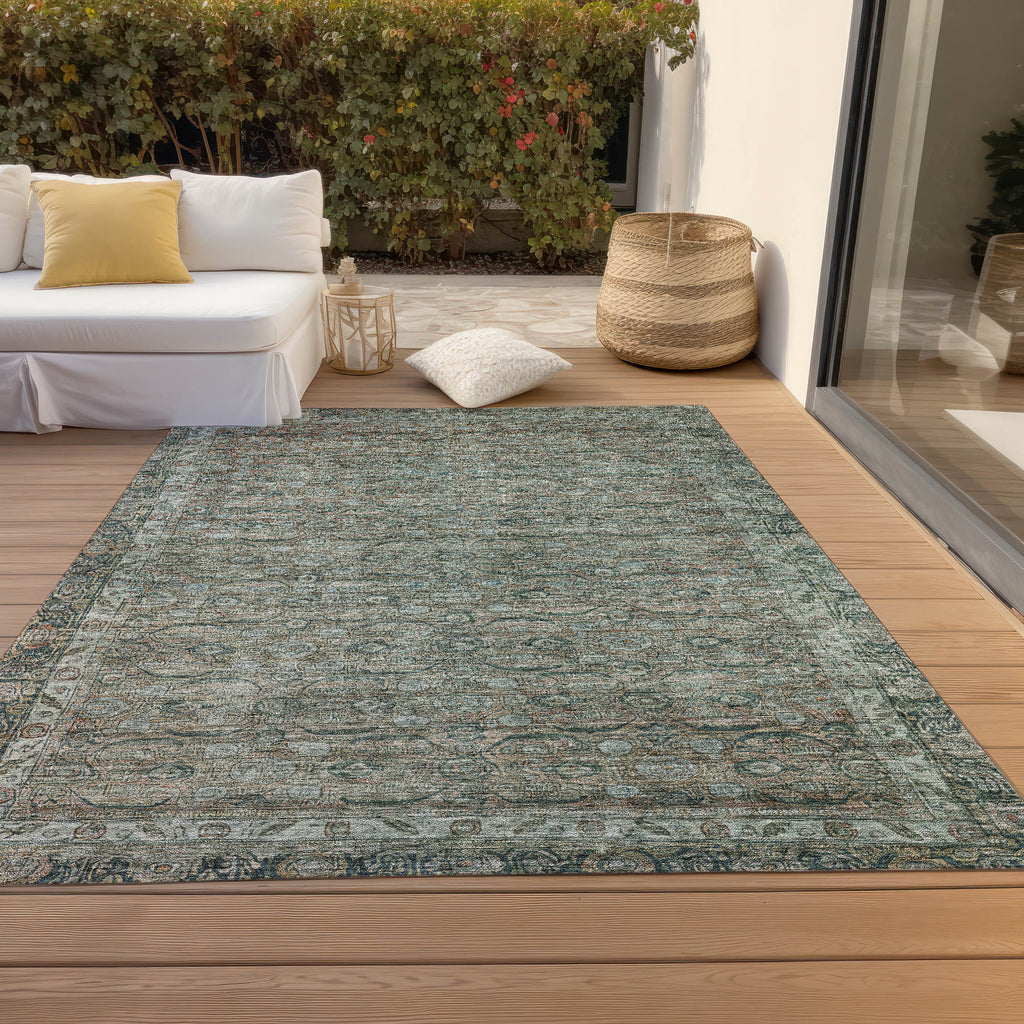 addison chantille acn1762 teal rug