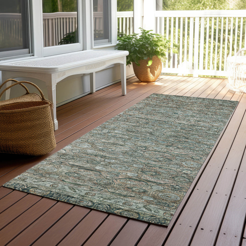 addison chantille acn1762 teal rug