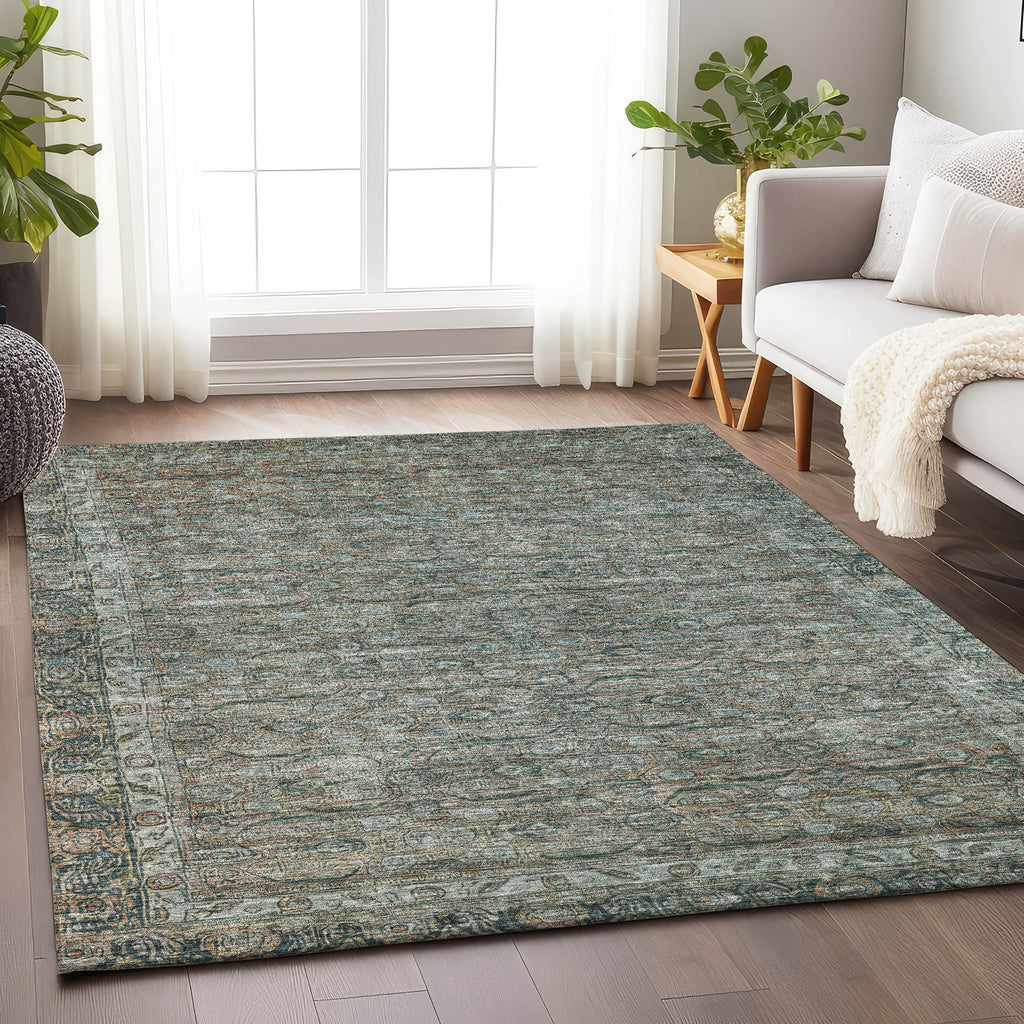 addison chantille acn1762 teal rug