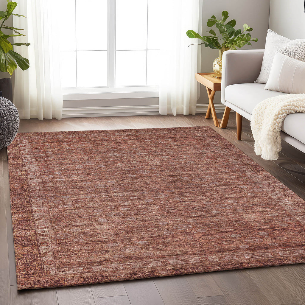 addison chantille acn1762 terracotta rug