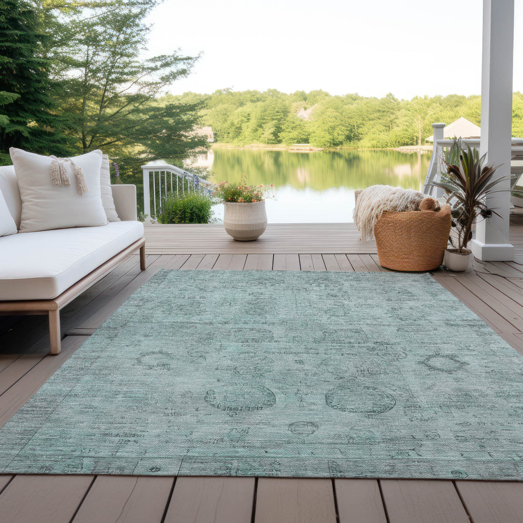 addison chantille acn1769 aqua rug