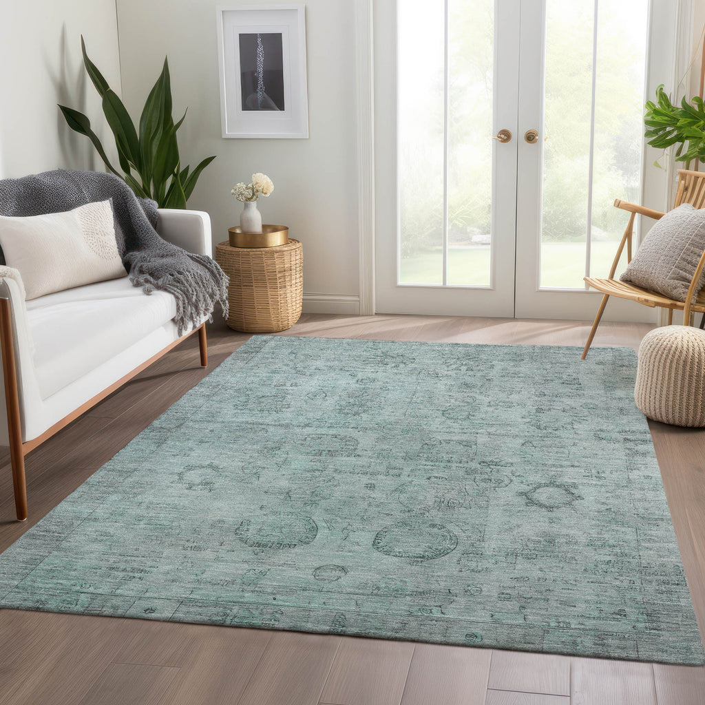 addison chantille acn1769 aqua rug