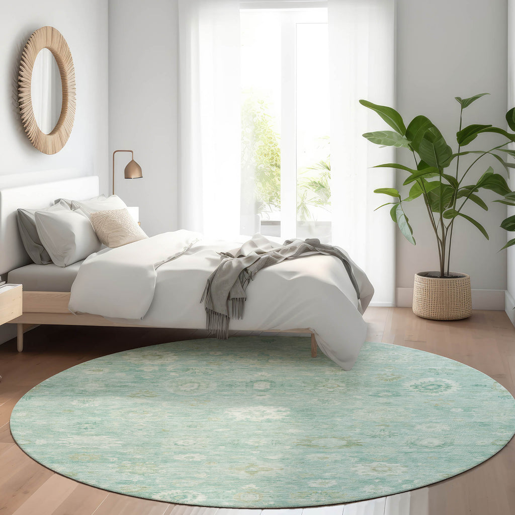 addison chantille acn1770 teal rug