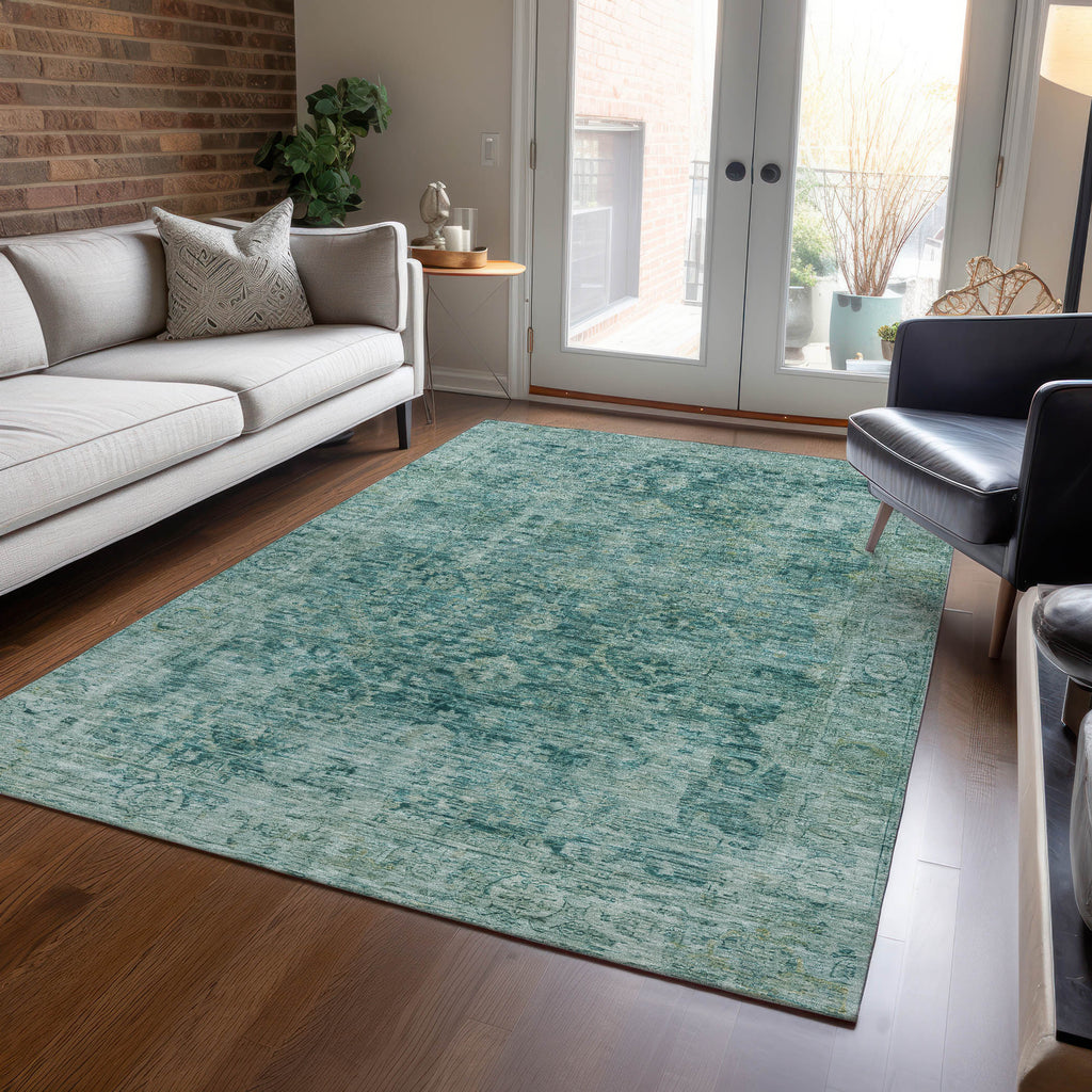 addison chantille acn1773 teal rug