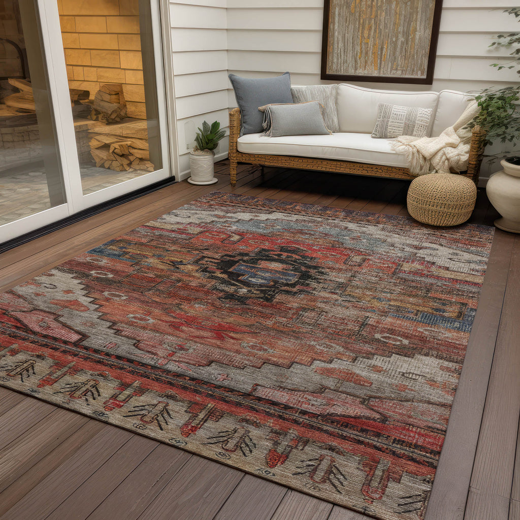 addison chantille acn1776 paprika rug