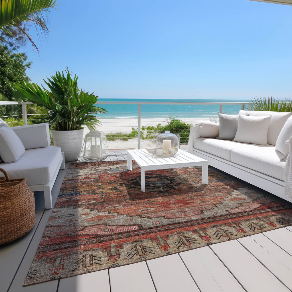 addison chantille acn1776 paprika rug