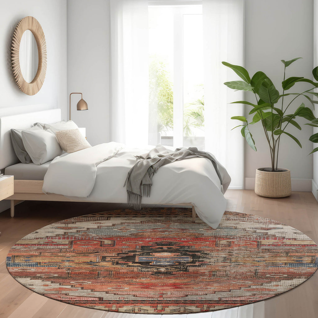 addison chantille acn1776 paprika rug