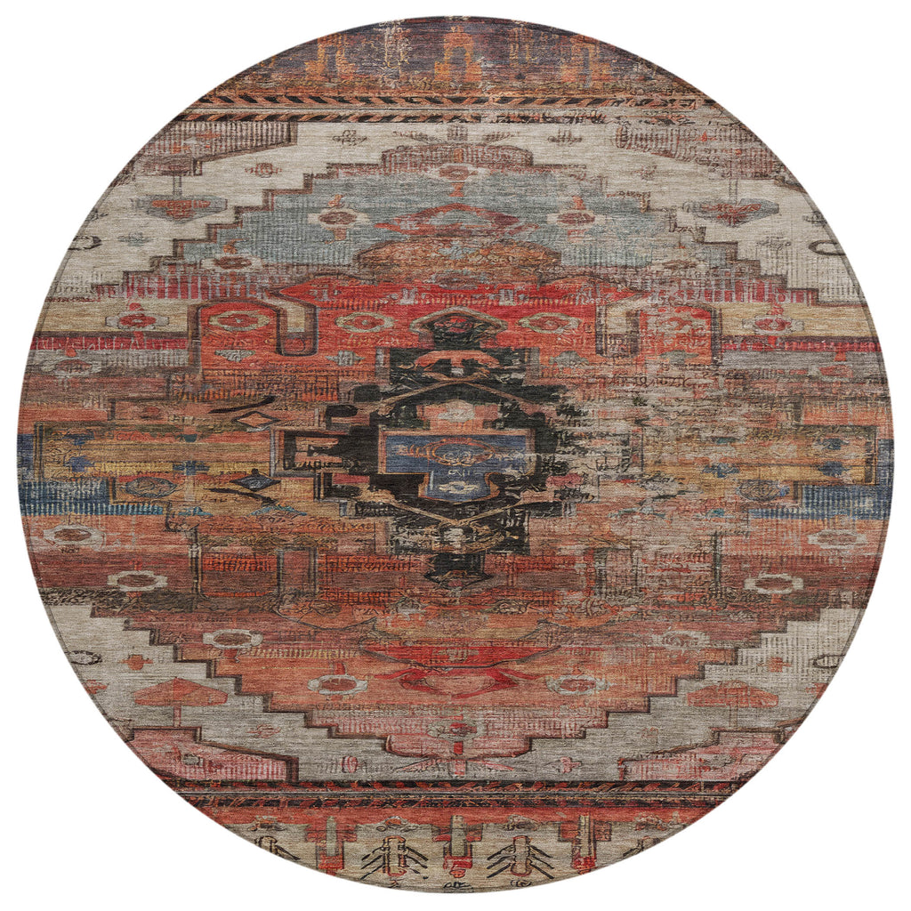 addison chantille acn1776 paprika rug