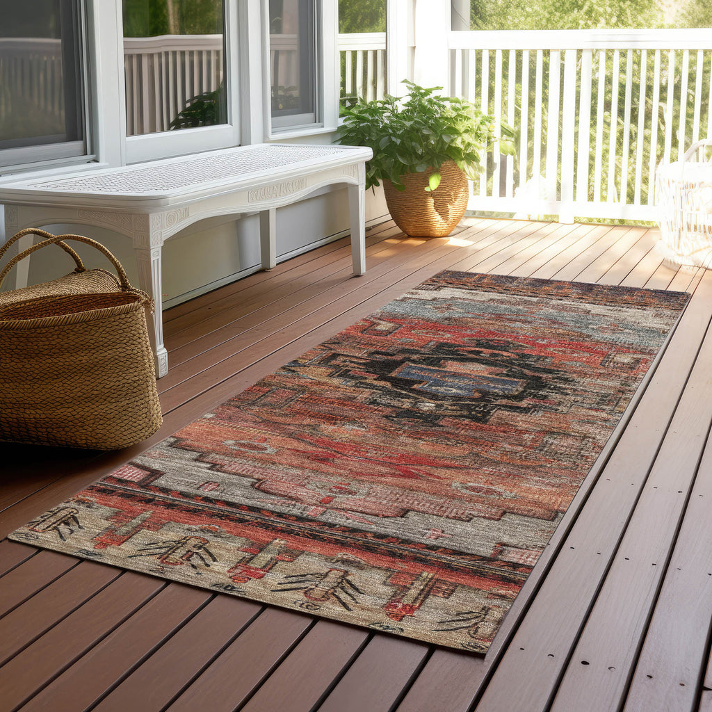 addison chantille acn1776 paprika rug