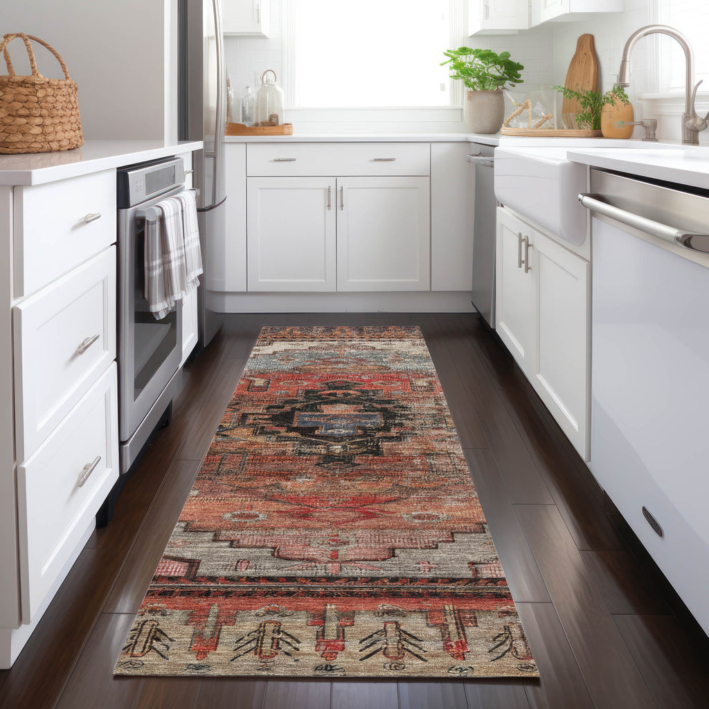 addison chantille acn1776 paprika rug