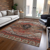 addison chantille acn1776 paprika rug