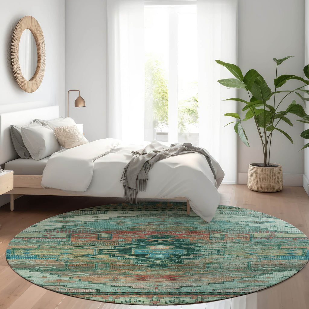 addison chantille acn1776 teal rug