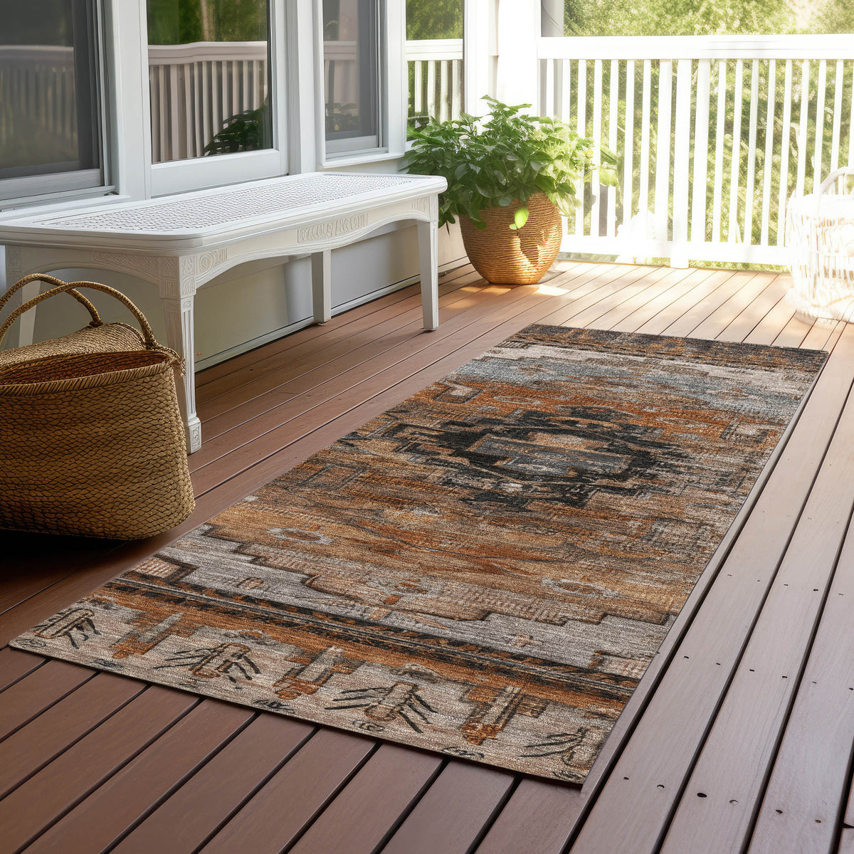 addison chantille acn1776 terracotta rug